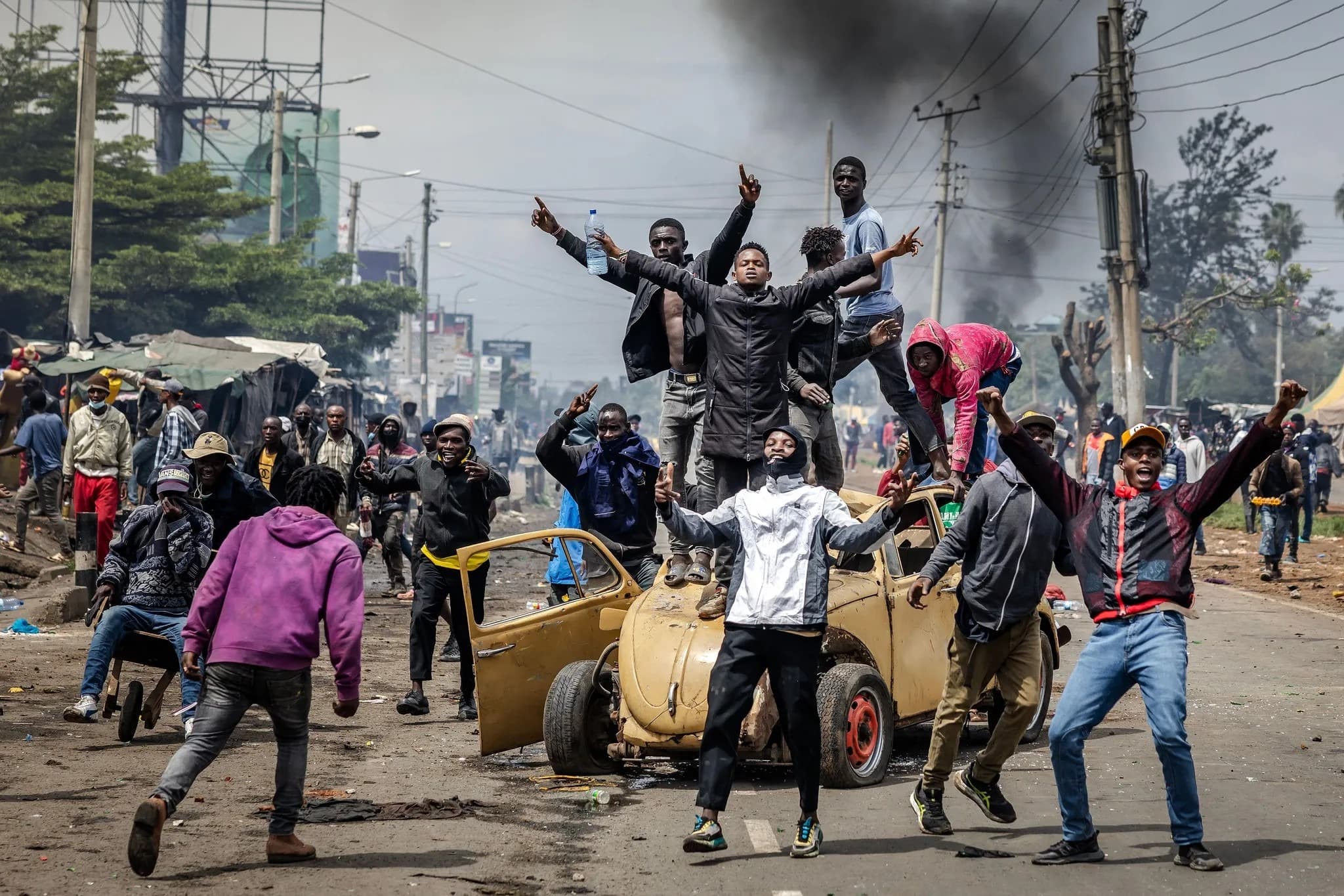 Illustration — Kenya : Nairobi retient son souffle avant Saba Saba, la police met en garde contre des marches non autorisées le 7 juillet, deux ans après les émeutes meurtrières anti-Ruto
