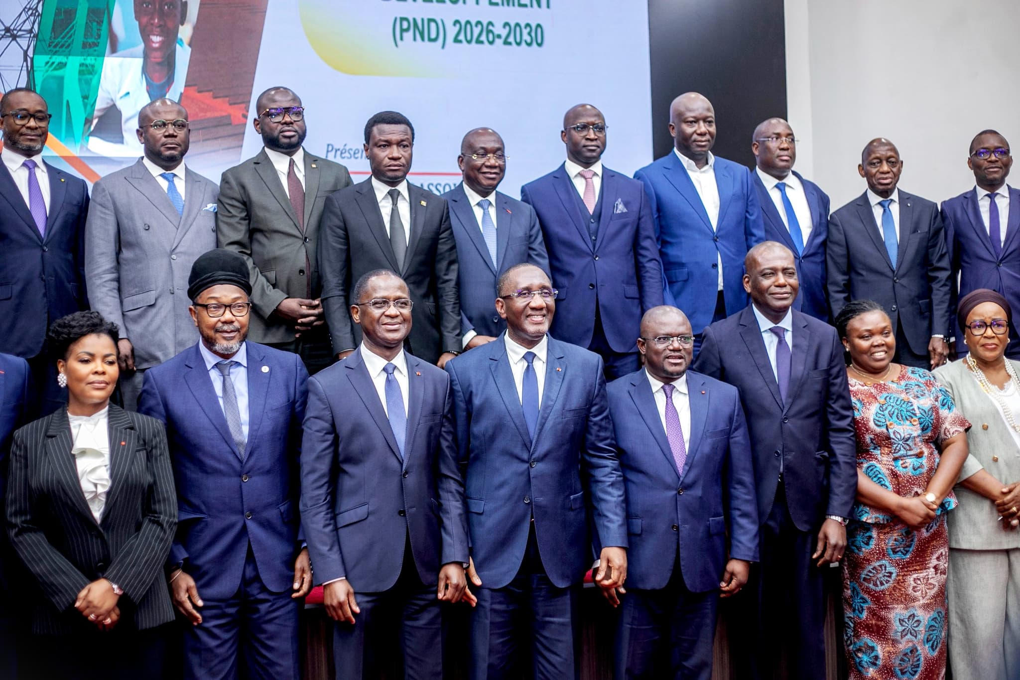 Illustration — Côte d'Ivoire : le PND 2026-2030 passe en mode exécution, Meyliet Koné fixe le groupe consultatif des 8-9 juillet et mise sur le privé pour 70 % du financement