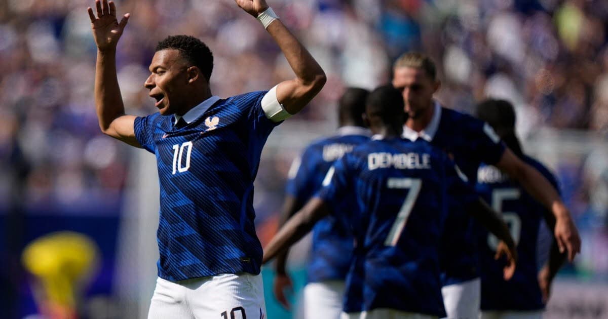 Illustration — Mondial 2026 : Mbappé devient meilleur buteur des Bleus (58) devant Giroud, le record tombé face au Sénégal
