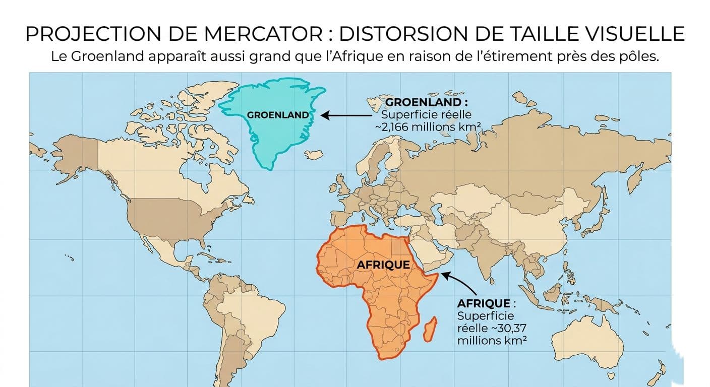 Illustration — La carte qui rétrécit l'Afrique : une projection héritée du XVIe siècle, un vote à l'ONU en 2026