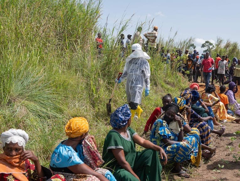 Illustration — RDC : près de 500 cas d'Ebola, la riposte sanitaire se joue au milieu de la guerre à Bunia