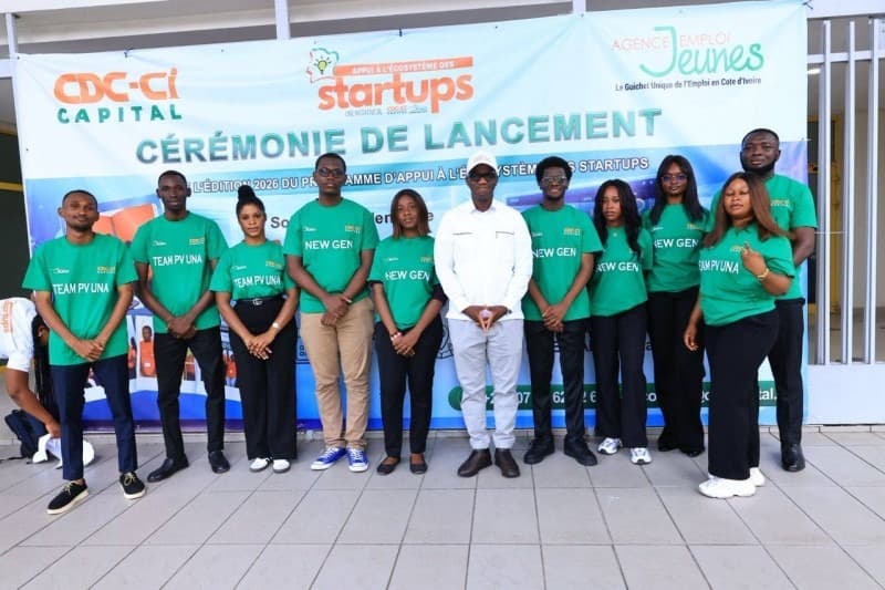 Illustration — Côte d'Ivoire : 150 startups ivoiriennes lancées vers l'international, le PAES 2026 envoie les 10 meilleures en immersion investisseurs au Maroc