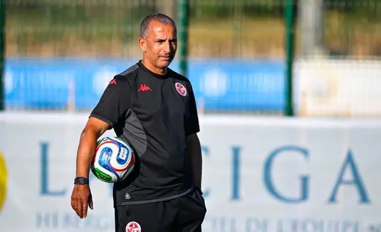 Illustration — Mondial 2026 : la Tunisie annonce le limogeage de Lamouchi puis supprime le post, le chaos fédéral après le 5-1 face à la Suède