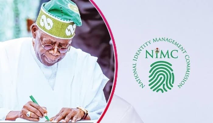 Illustration — Nigeria : Tinubu promulgue la loi NIMC 2026, peine de cinq ans pour fraude d'identité et cadre national de l'identité numérique