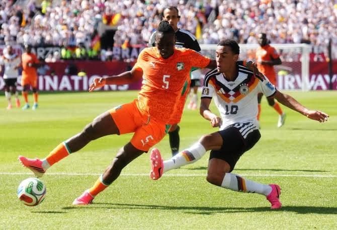 Illustration — Mondial 2026 : Wilfried Singo blessé contre l'Allemagne, la FIF garde le silence à quatre jours du match décisif contre Curaçao