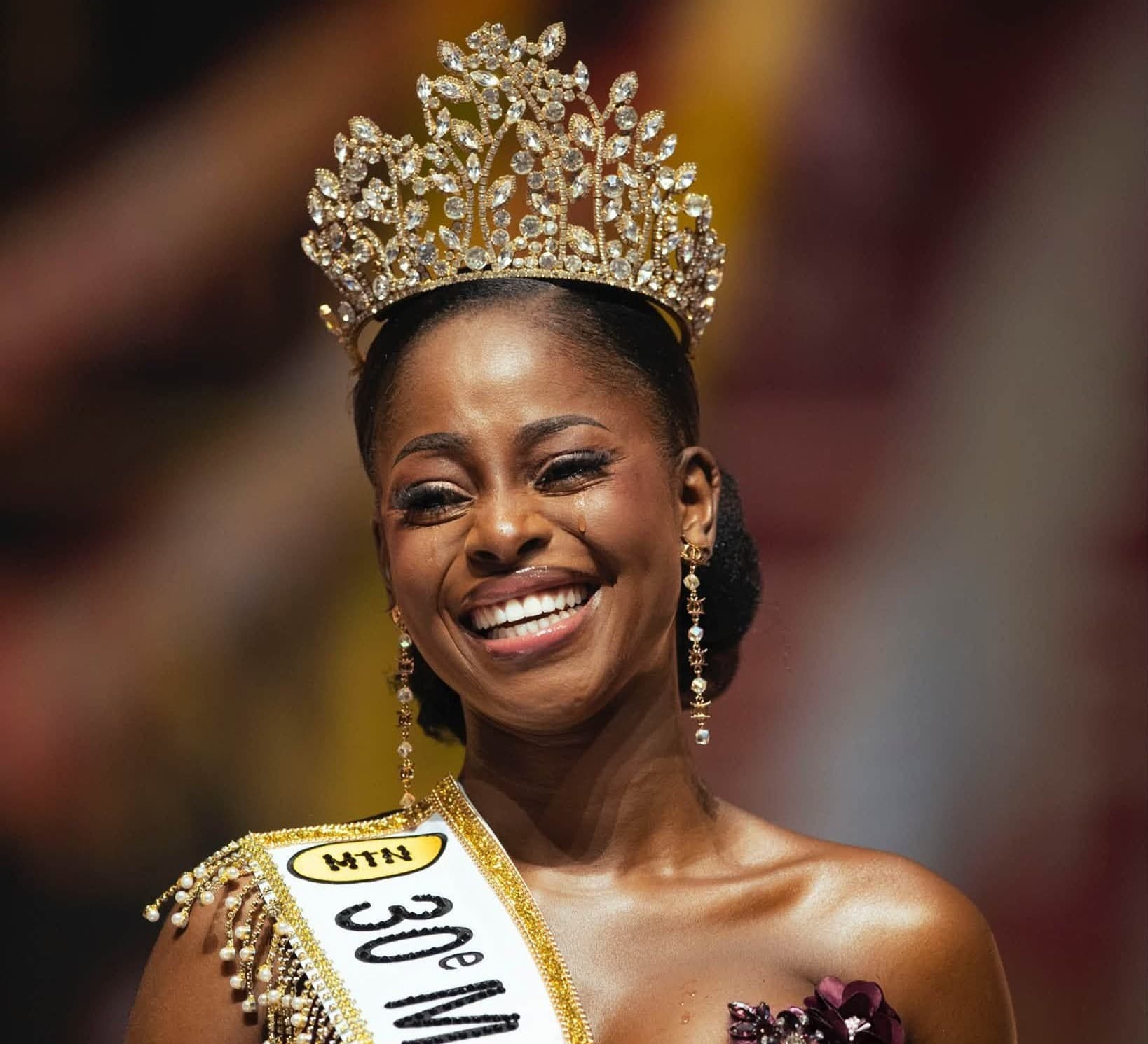 Illustration — Côte d'Ivoire : la 30e Miss Côte d'Ivoire couronnée après la grande finale de samedi, Samuel Eto'o invité d'honneur, Louisette N’GUESSAN nouvelle Miss