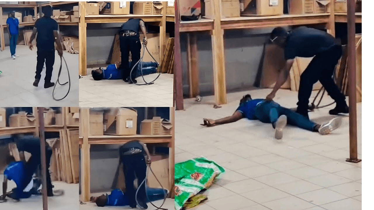 Illustration — Cameroun : un employé fouetté comme un esclave dans un supermarché chinois de Yaoundé, la vidéo qui interroge toute l'Afrique sur la valeur de l'être humain