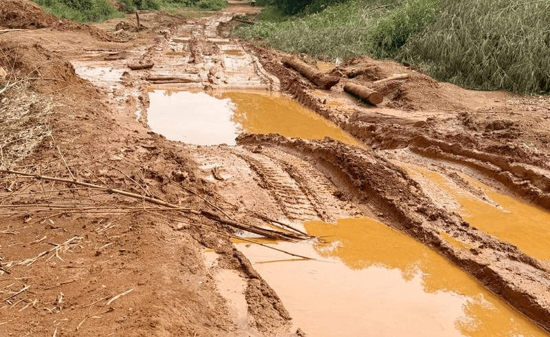 Illustration — 42 km de piste dans l'Ouest ivoirien : des femmes meurent en accouchant sur la route Daleu-Danané