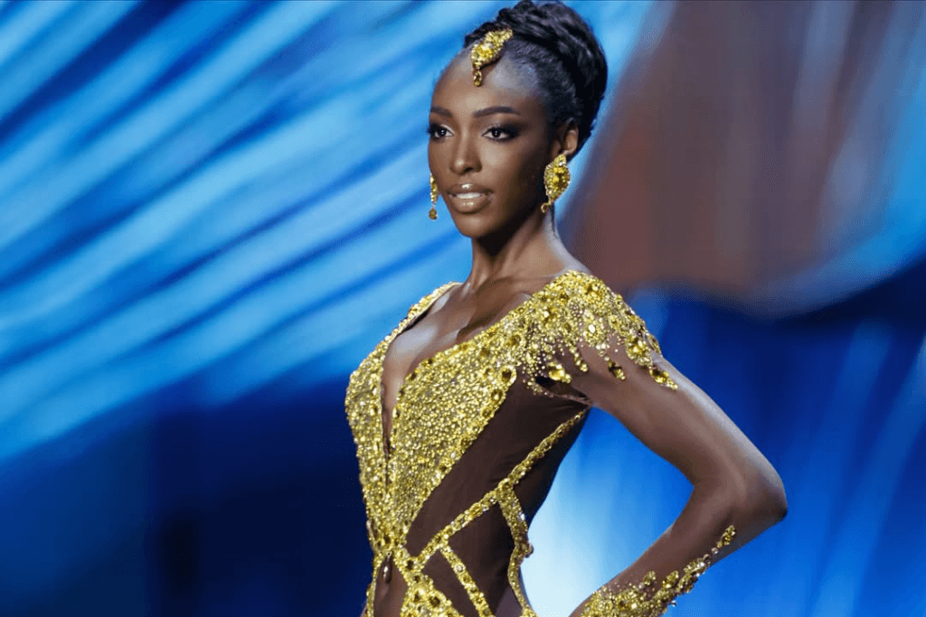 Illustration — Olivia Yacé dans le Top 100 des plus belles femmes du monde selon Global Beauties : l'Afrique debout, couronnée, incontournable