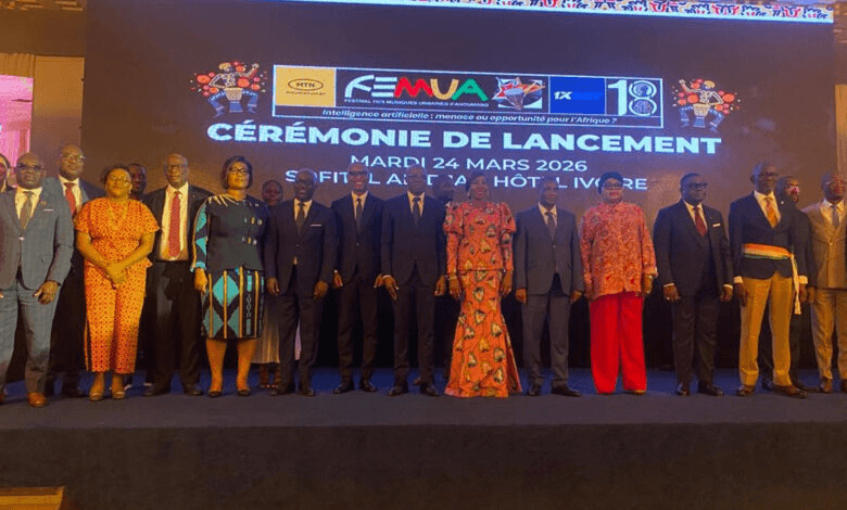 Illustration — FEMUA 18 à Abidjan : IA, Youssou N'Dour, Didi B, Gabon invité d'honneur, le festival qui construit l'Afrique de demain