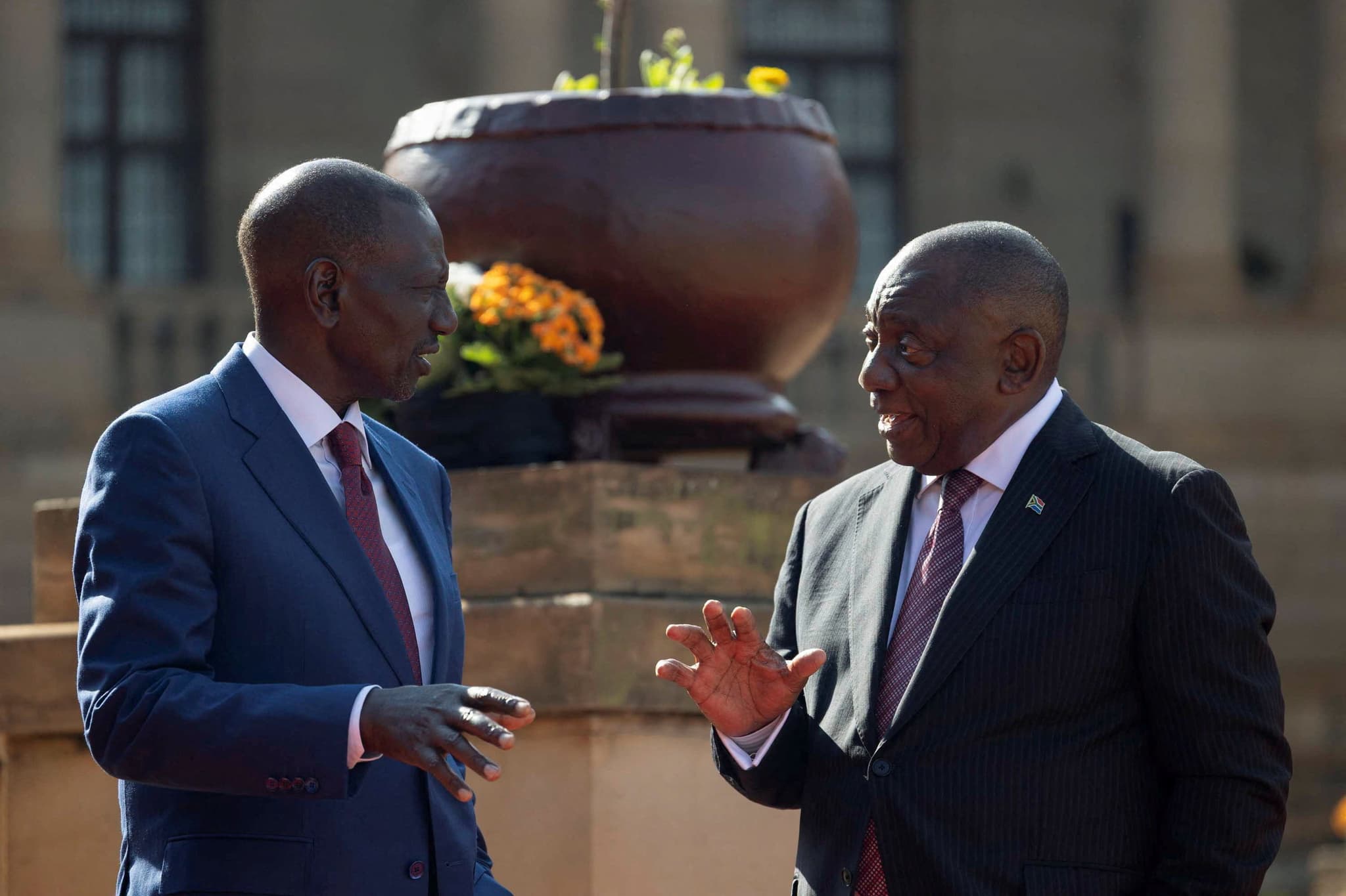 Illustration — Afrique du Sud : William Ruto alerte Pretoria sur la xénophobie au cœur d'une visite d'État
