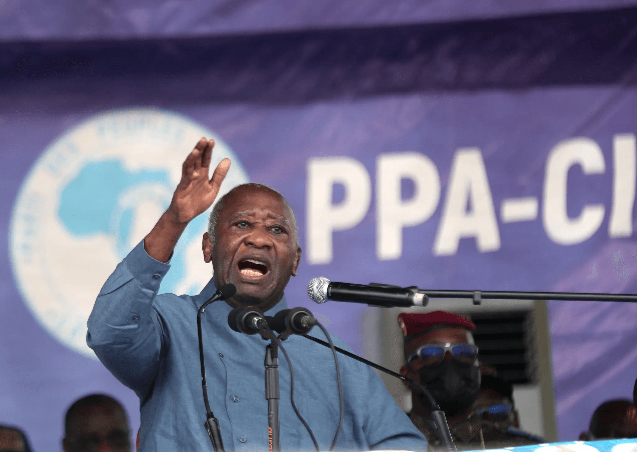 Illustration — PPA-CI : Gbagbo reconduit à la présidence du parti lors du congrès des 14-15 mai, mais soixante cadres manquaient à l'appel