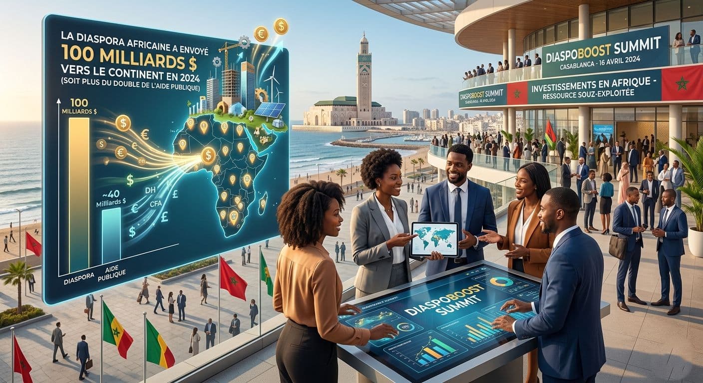 Illustration — 100 milliards de dollars : la diaspora africaine envoie plus que toute l'aide publique mondiale — et ça ne fait pas la Une