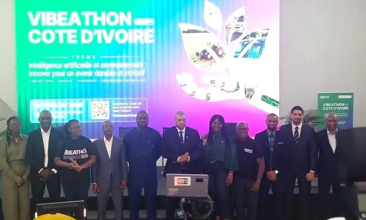 Illustration — Côte d'Ivoire : 100 jeunes, 400 candidats, une nuit de code, la 1ère édition du Vibeathon révèle la génération IA ivoirienne