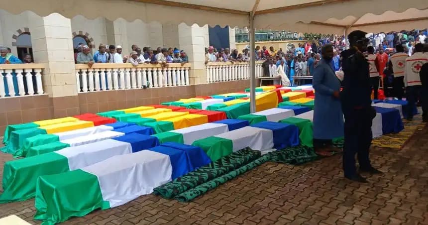 Illustration - Guinée et Sierra Leone pleurent ensemble les 36 victimes de Dar-es-Salam
