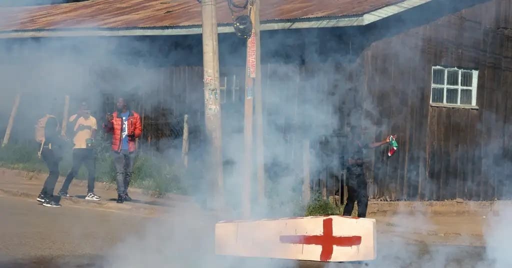 Illustration — Kenya : la satire IA sur l'Ebola alimente le débat après les manifestations de Nanyuki, centre US contesté en justice