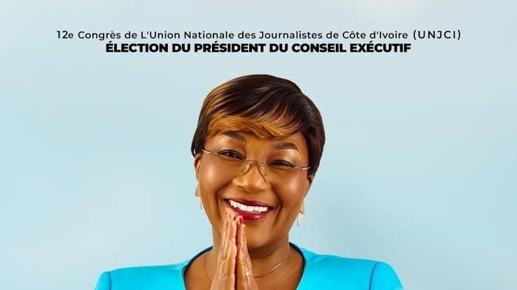 Illustration — Côte d'Ivoire : Marie-Laure N'Goran investie à la tête de l'UNJCI, le nouveau bureau des journalistes ivoiriens lance une mandature sur la protection sociale, la formation et la gouvernance