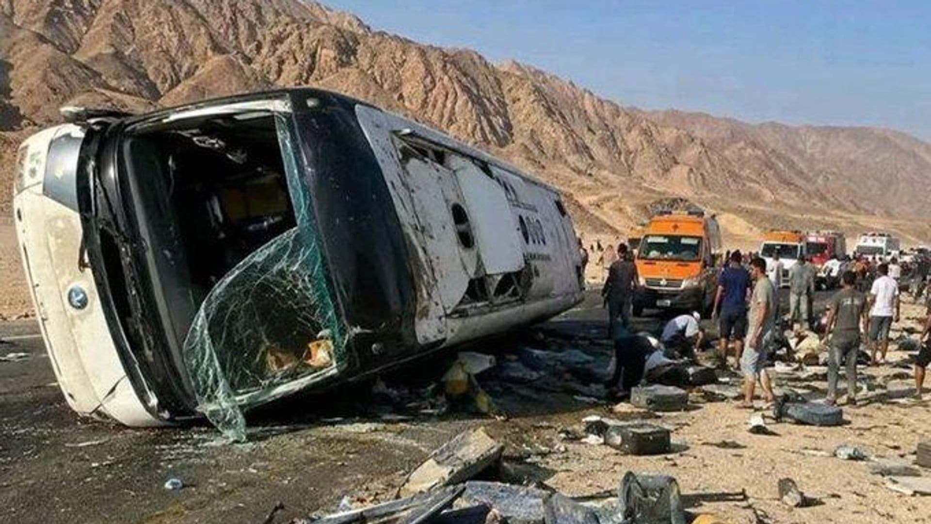 Illustration - Égypte : un bus se renverse dans le Sinaï, le bilan s'alourdit