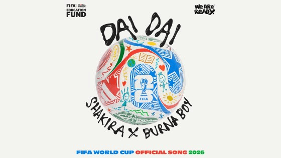 Illustration — « Dai Dai » : Shakira et Burna Boy chantent l'hymne officiel du Mondial 2026