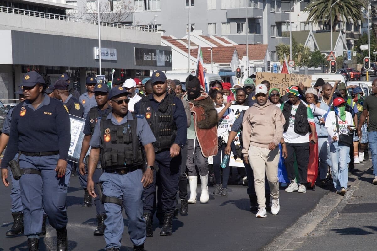 Illustration — Afrique du Sud : la police se met en ordre de bataille avant le 30 juin, la deadline anti-migrants inquiète Johannesburg
