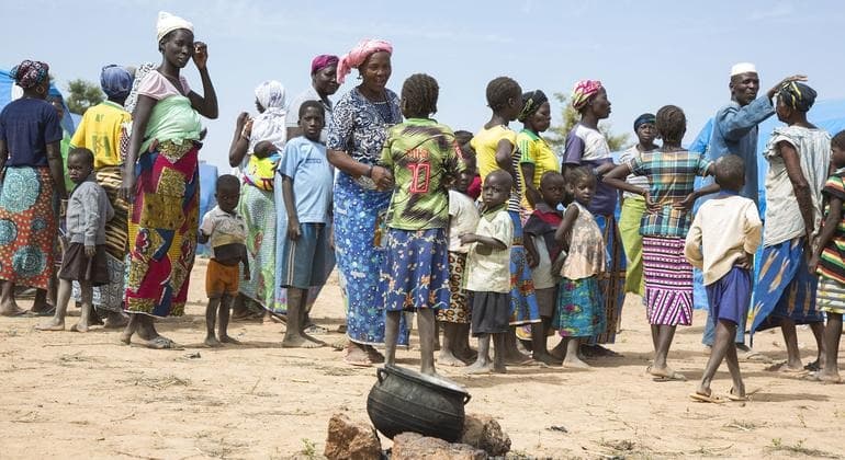 Illustration — Mali : 165 000 réfugiés burkinabè et nigériens à Koro, l'humanitaire déborde à la frontière