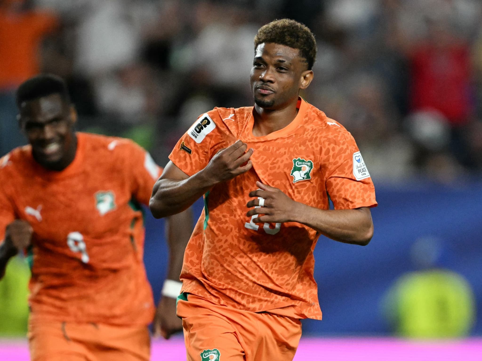 Illustration — Mondial 2026 : les Éléphants arrachent la victoire face à l'Équateur (1-0), Amad Diallo décisif à la 90e, Faé soulagé à Philadelphie