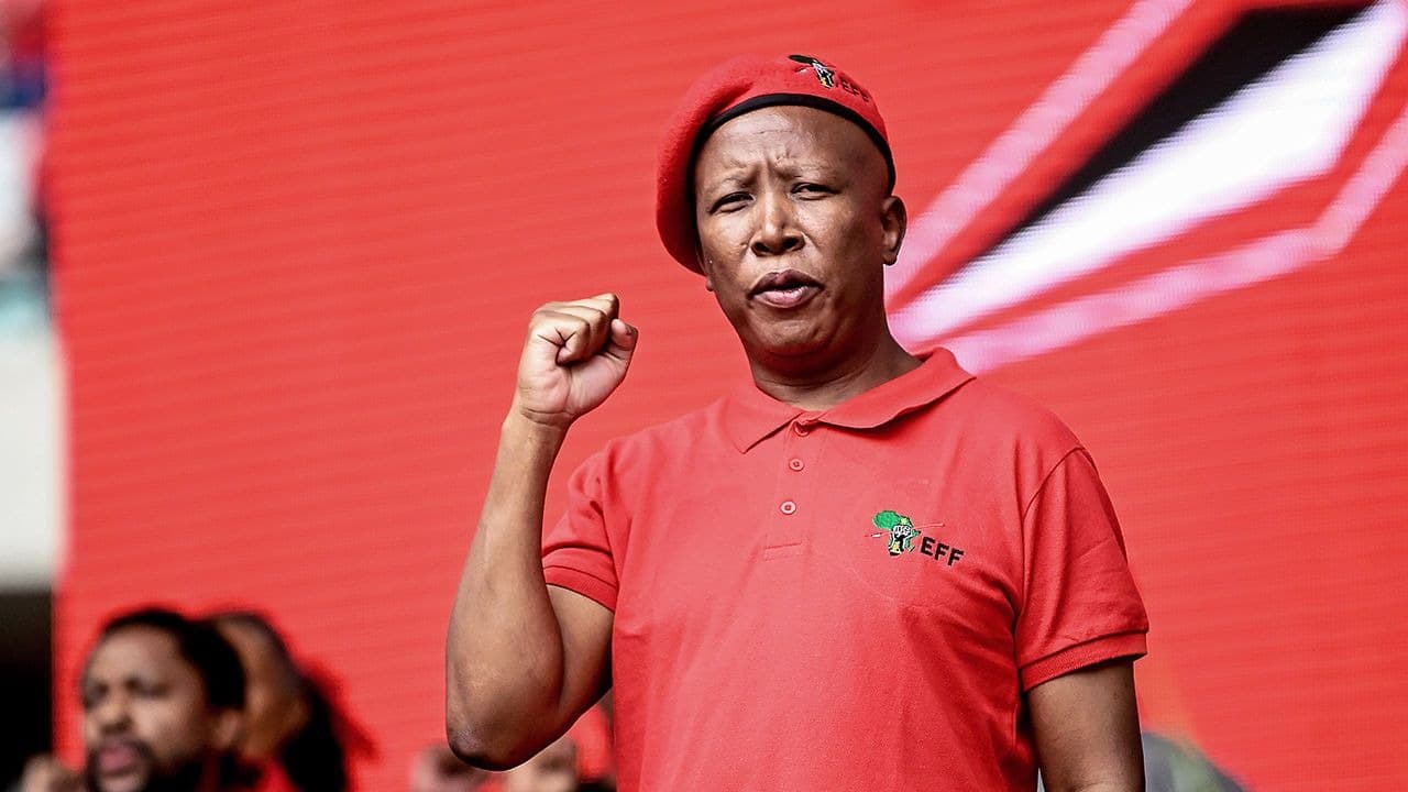 Illustration - Afrique du Sud : Malema promet de porter l'aide sociale à 4 500 rands avant les municipales