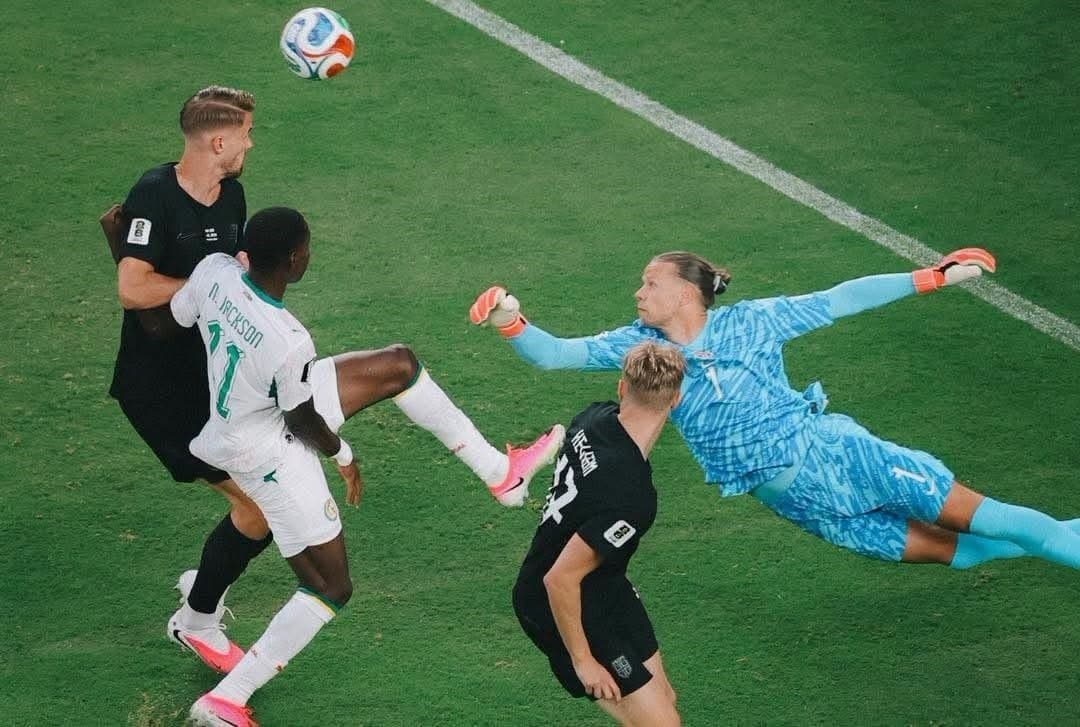 Illustration — Mondial 2026 : le Sénégal s'incline 3-2 face à la Norvège, doublé d'Ismaïla Sarr, les Lions jouent leur qualification contre l'Irak