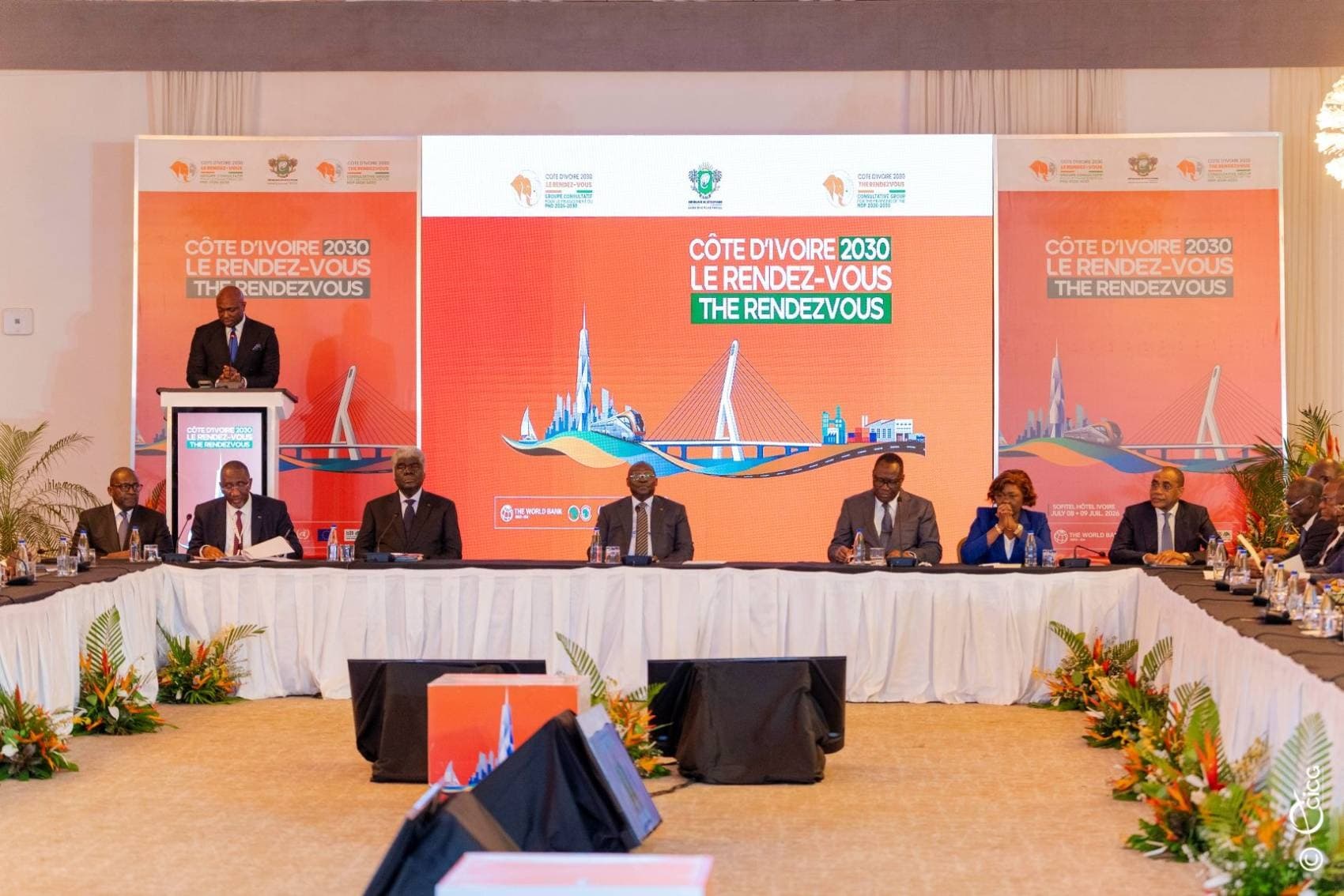 Illustration - Côte d'Ivoire : 47 820 milliards FCFA promis pour le PND, et le FMI qui rassure