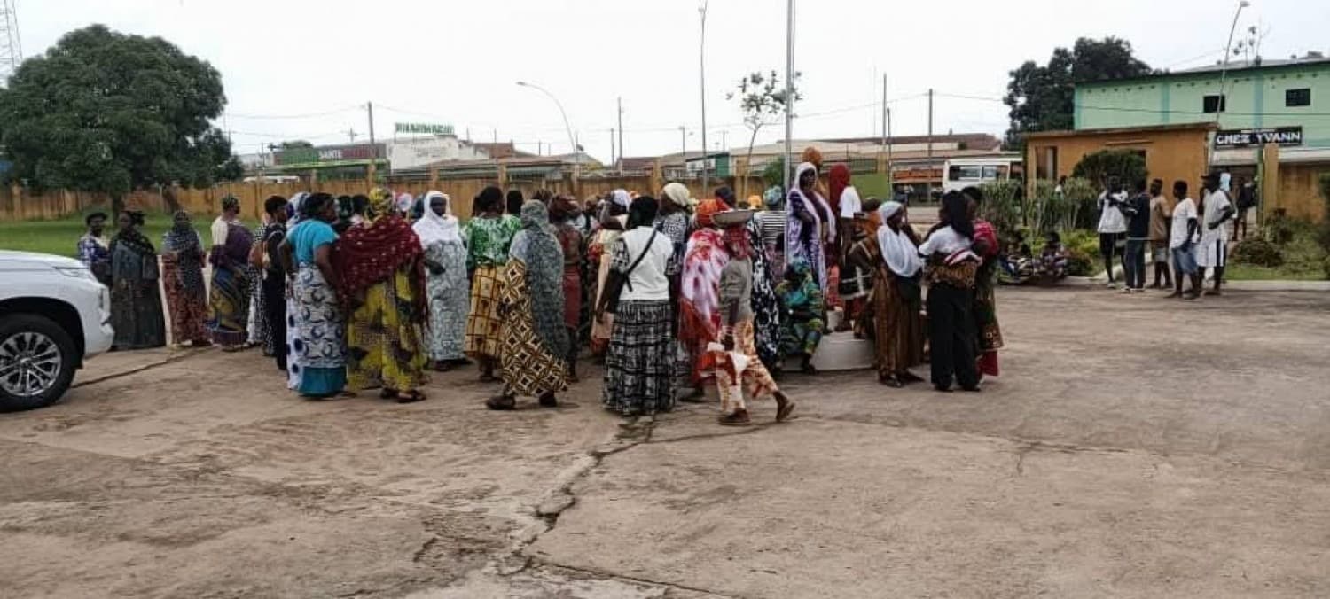 Illustration — Gagnoa : des femmes bloquent la préfecture contre un China Mall, le maire Yssouf Diabaté défend le projet, la ville se déchire