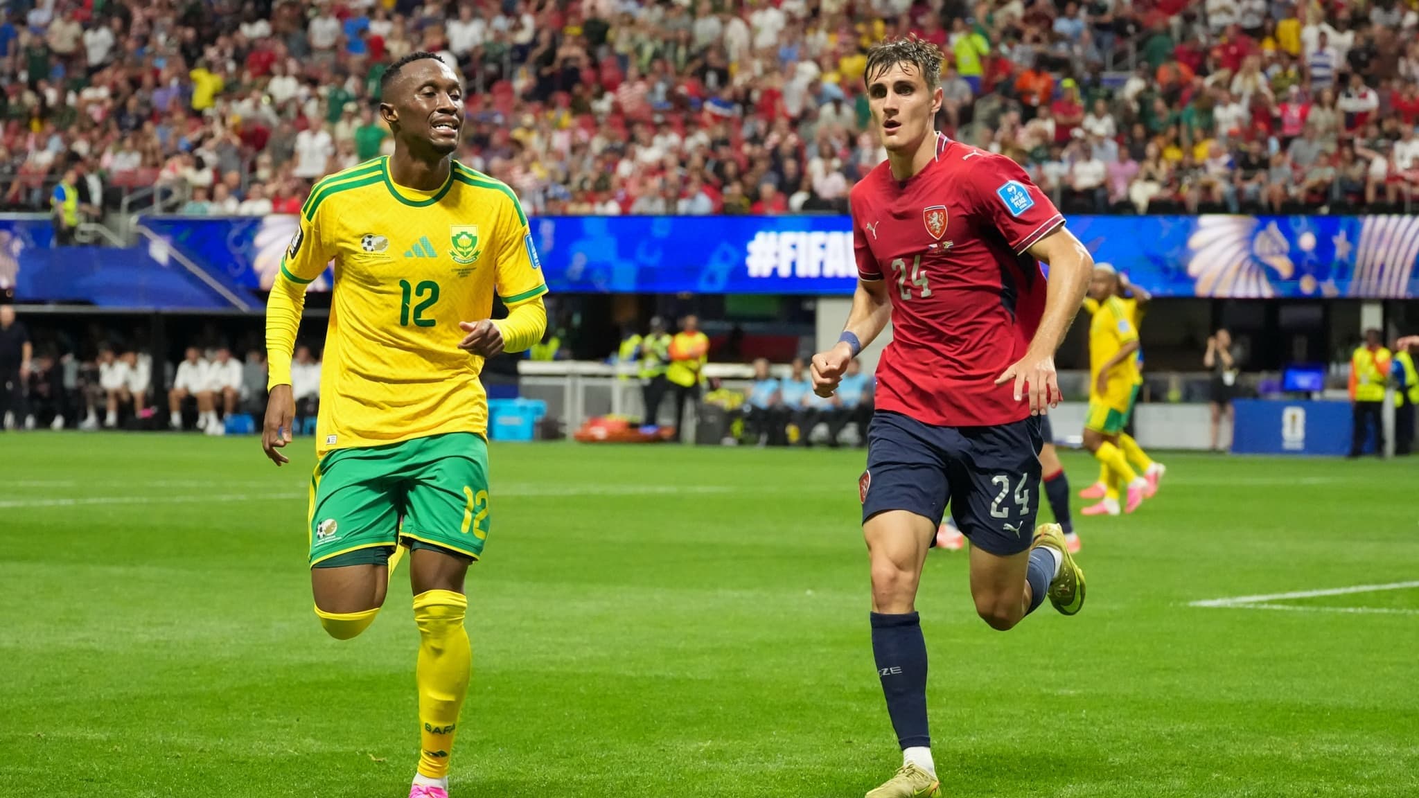 Illustration — Mondial 2026 : l'Afrique du Sud bat la Corée du Sud 1-0, les Bafana Bafana se qualifient pour la première fois en 16es de finale